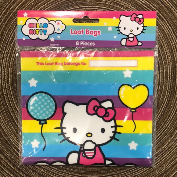 Hello Kitty Party Supplies Hello Kitty Loot Bags Poshmark